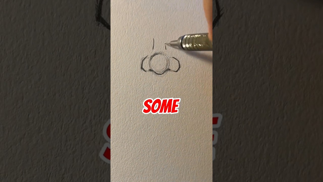 How to Draw a Nose 👃🏻 || Jmarron