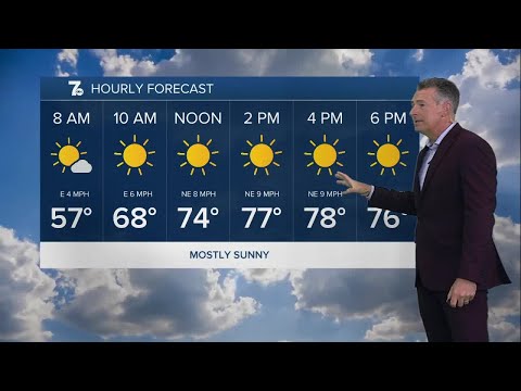 7 Weather 5am Update, Monday, September 15
