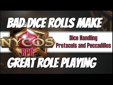 Glaring mistakes that players make with their dice