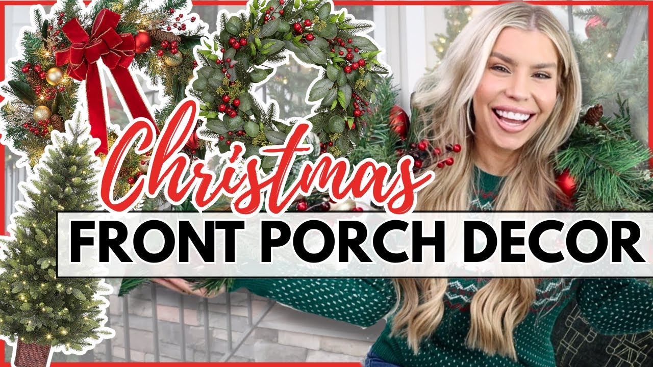 Decorate Your Porch for Christmas 🎄