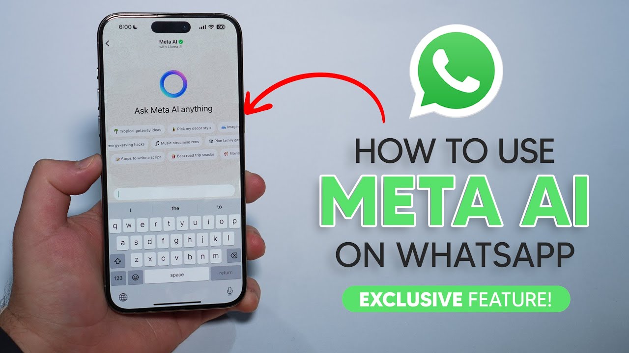 Use Meta AI & Instant Video on WhatsApp 📱