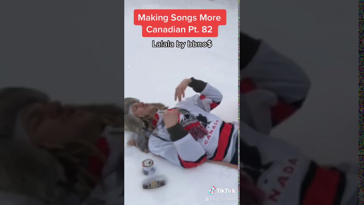 LALALA by YK2 & bbno$ Canadian Remix - (TikTok by @ogr_scintilla)