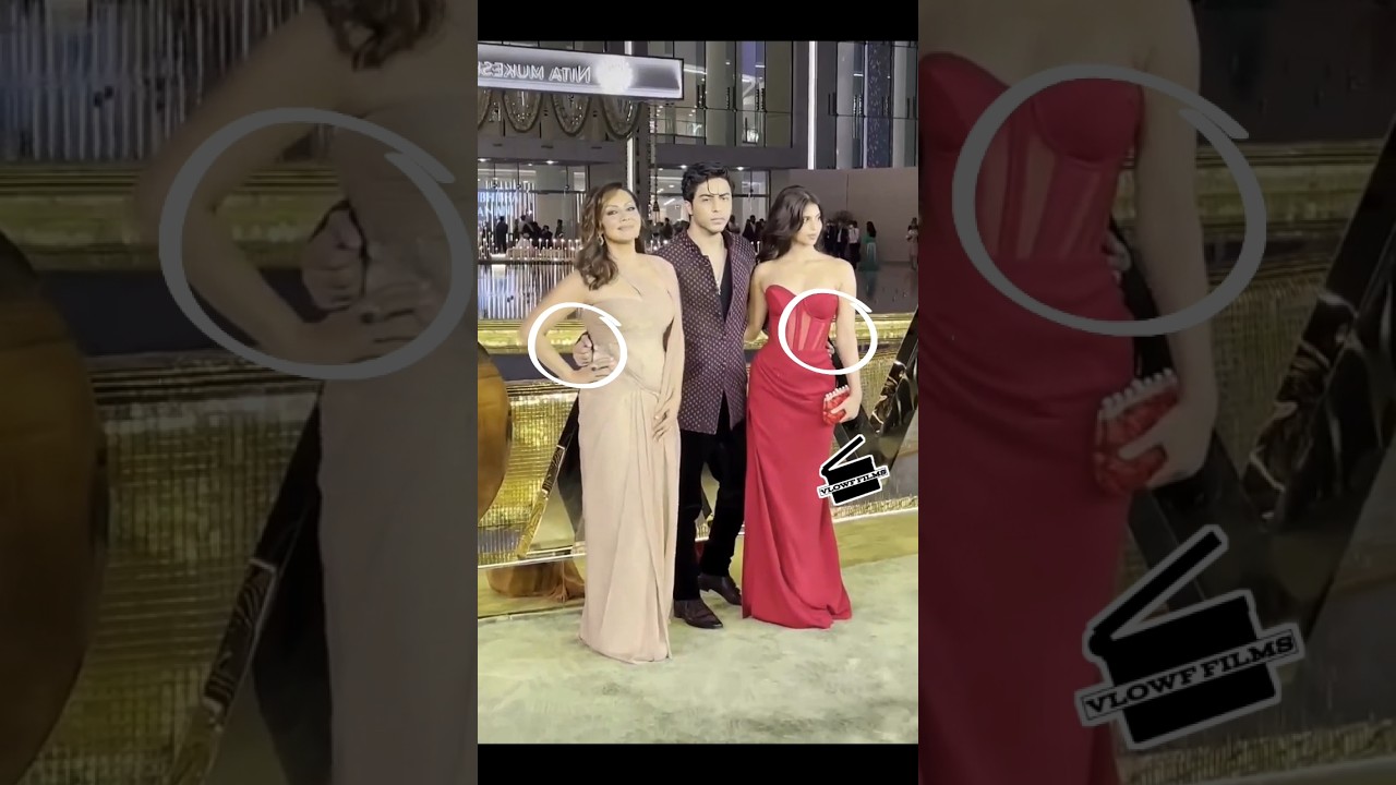 Aryan & Suhana Khan with Gauri Khan & SRK 🎬