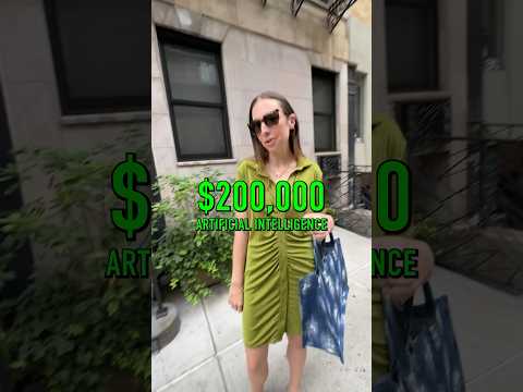 Working In Artificial Intelligence For A Day #shorts #nyc
