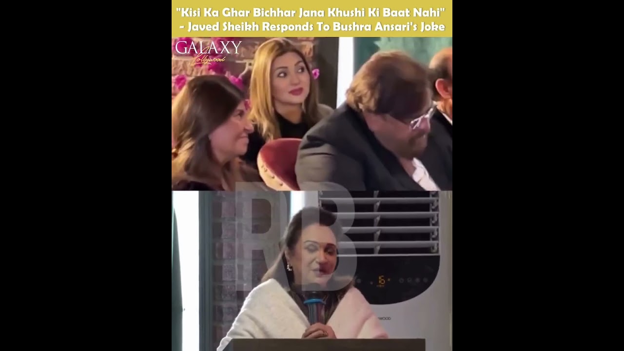 #jawedsheikh #bushraansari #bollywood . Bushra ansir interview media not good language Jawed sheikh