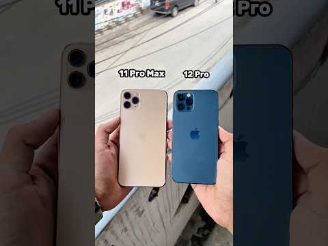 iPhone 11 Pro Max Vs iPhone 12 Pro || Camera Zoom Test! #shorts