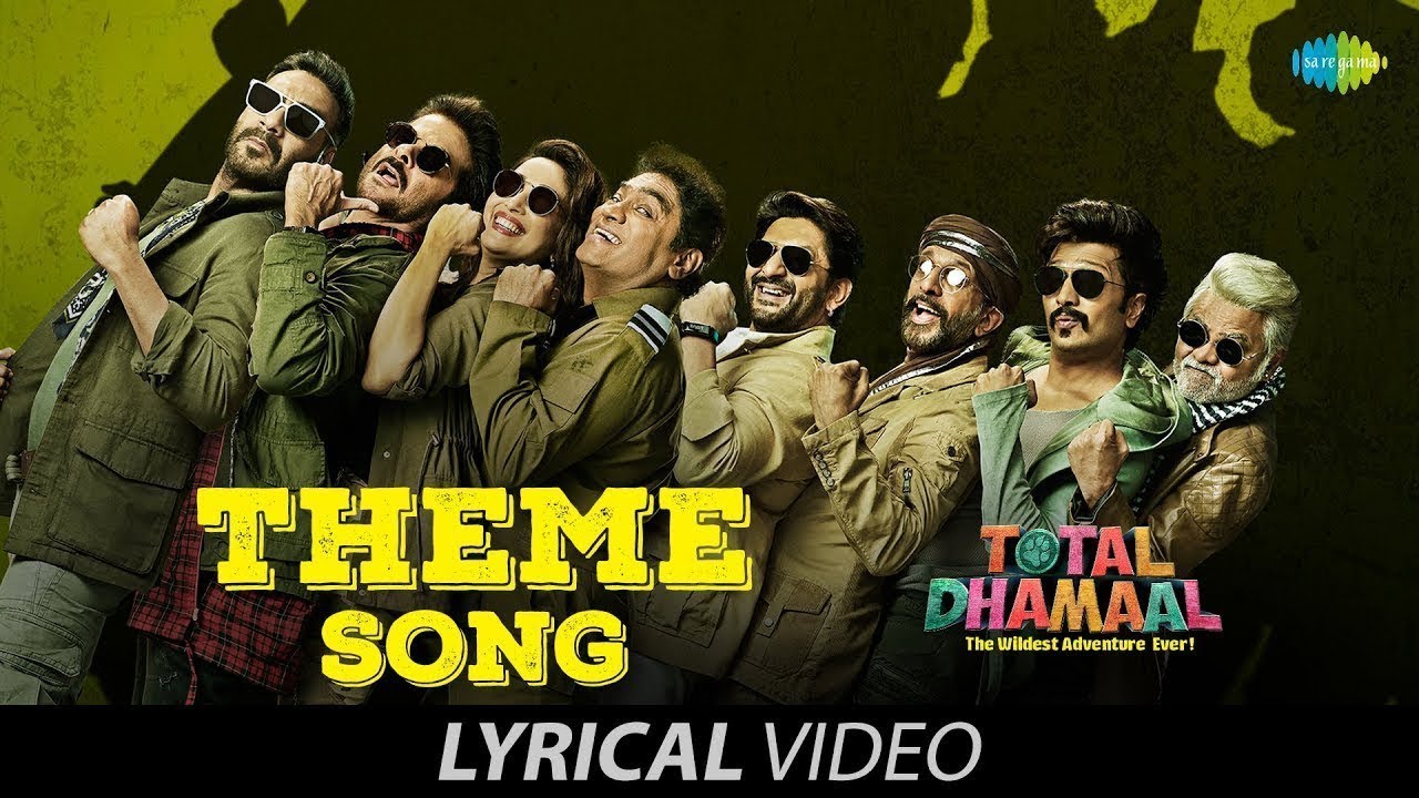 Total Dhamaal Theme Song | Lyrical | Dev Negi 🎶