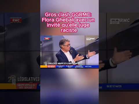 Gros clash #GGRMC avec Flora Ghebali qui reproche à Antoine Diers son #racisme #election #clash #RMC