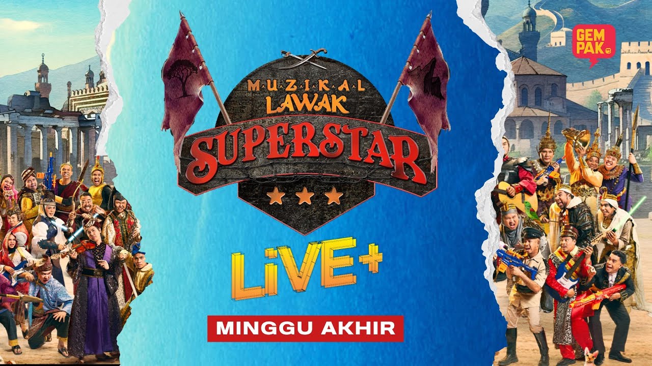 [LIVE] MUZIKAL LAWAK SUPERSTAR 5 LIVE + - MINGGU AKHIR