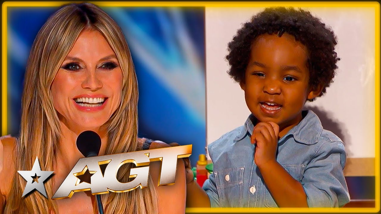 Meet Baby Dev, the 2-Year-Old Math Genius Amazing America's Got Talent! 🤩