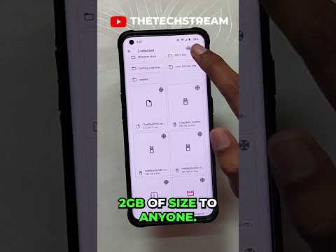 Send File Upto 2GB With Ease on Whatsapp! | TheTechStream #shorts