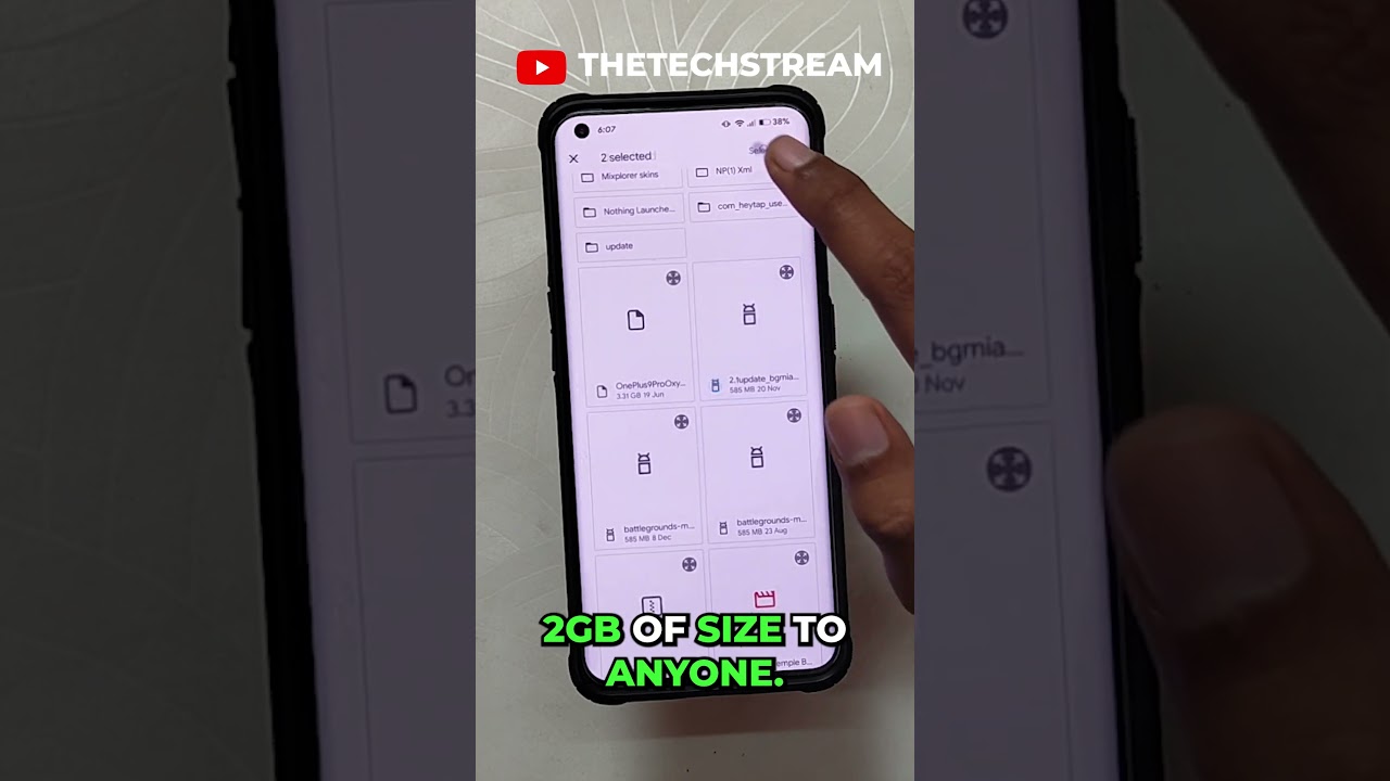 Send Files Up to 2GB on WhatsApp Easily! 🚀 | TheTechStream #shorts
