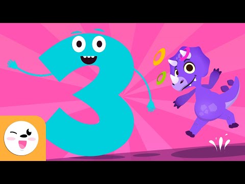 Number 3 - Learn to Count - Numbers from 1 to 10 - The Number Three Song