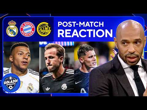 Thierry and Jamie react as Real Madrid, Bayern and Inter win in the Champions League | UCL Today