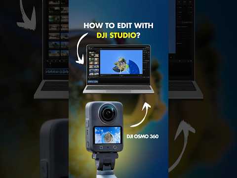 DJI Osmo 360 Editing Magic ✨ Using DJI Studio