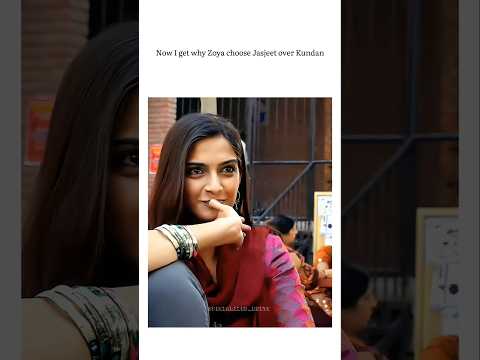 Zoya Choice: Jasjeet Over Kundan 👌 #shorts #raanjhanaa #edits #bollywood #love #couple #trending