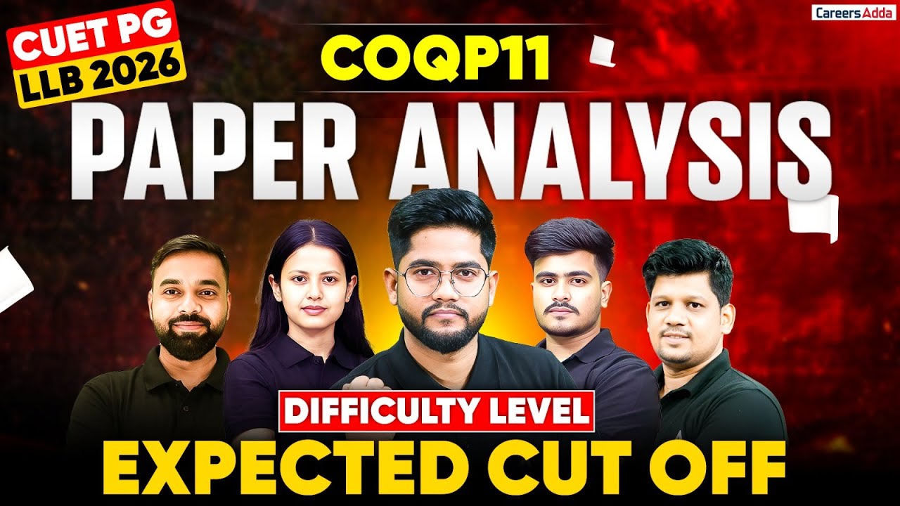 CUET PG LLB 2026 Paper Analysis & Cutoff 📊
