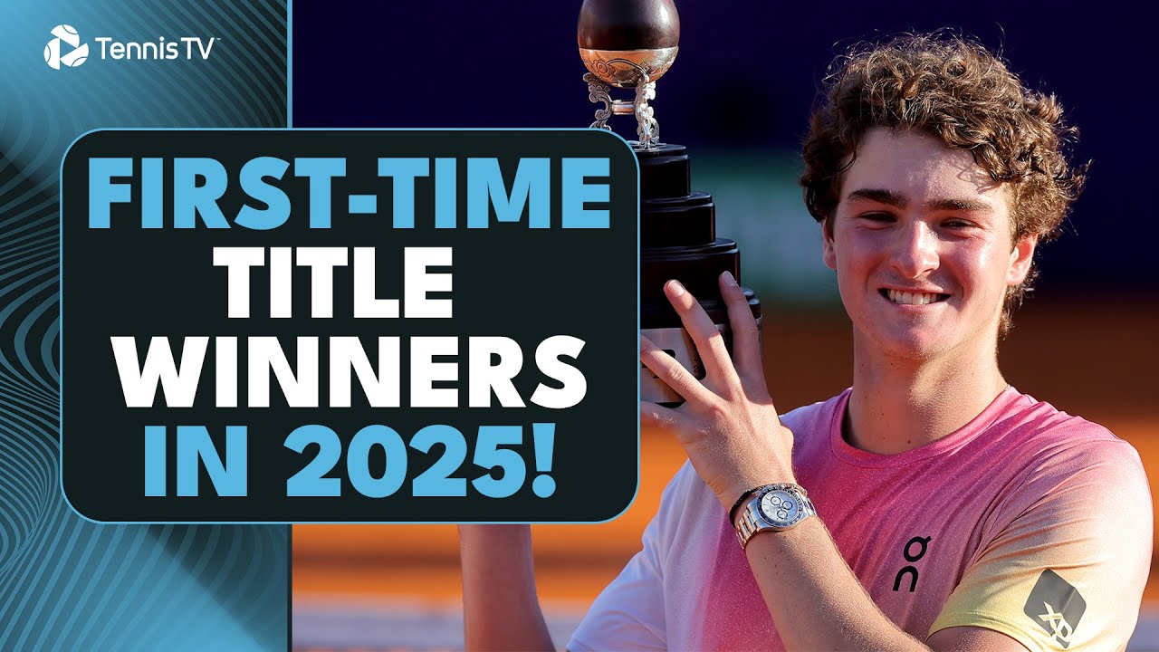 2025 First-Time ATP Title Winners 🎾