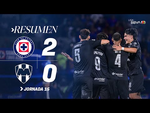 CRUZ AZUL 2-0 MONTERREY J15 | La Máquina sigue pitando en CU y vence a los Rayados | Apertura 2025