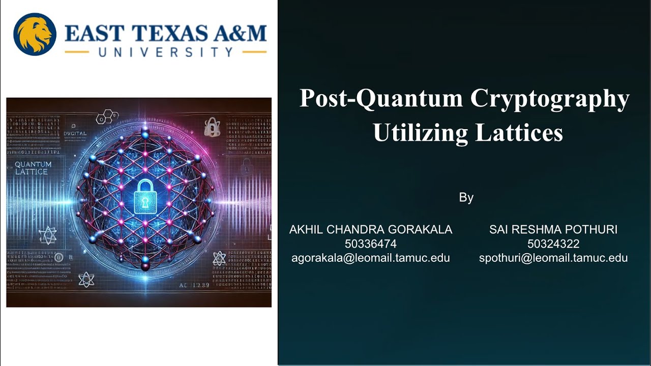 Secure Your Data: Post-Quantum Cryptography with Lattices 🔐