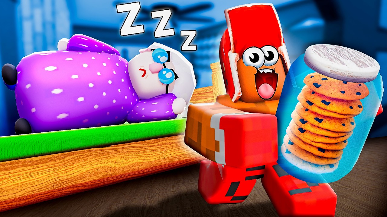 Украл печенья у бабушки и попался! 😱 Roblox