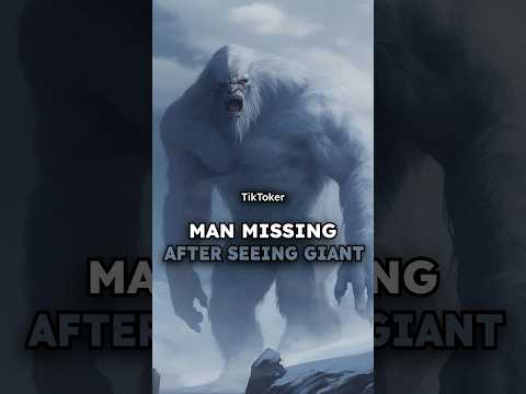 Man Goes Missing After Seeing Giant Creature #shorts #youtubeshorts #jumpersjump