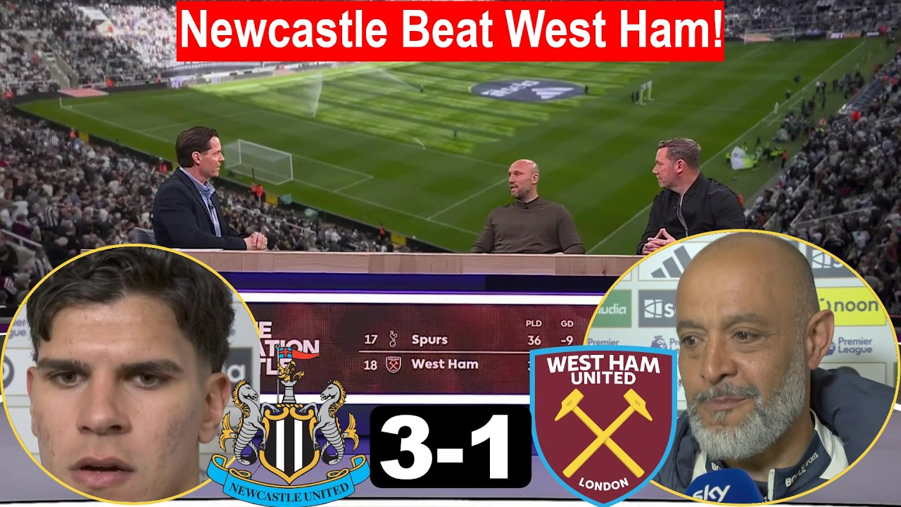 Newcastle 3-1 West Ham: Match Analysis ⚽