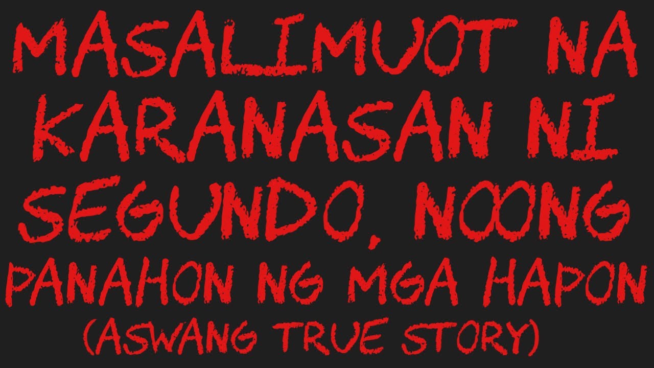 Karanasan ni Segundo noong Panahon ng Hapon π΅π