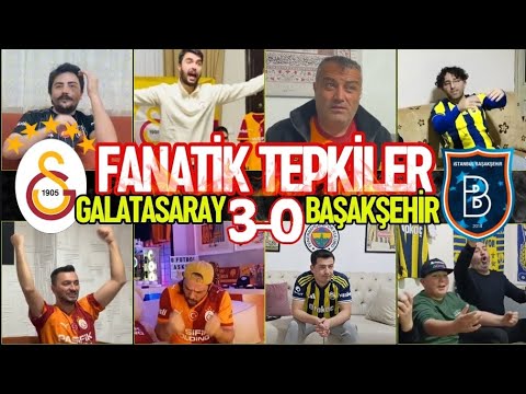 ŞAMPİ DİYEBİLİRMİYİZ ? 🔥 GALATASARAY 3-0 BAŞAKŞEHİR 🔥 NEFES KESEN TARAFTAR TEPKİLERİ