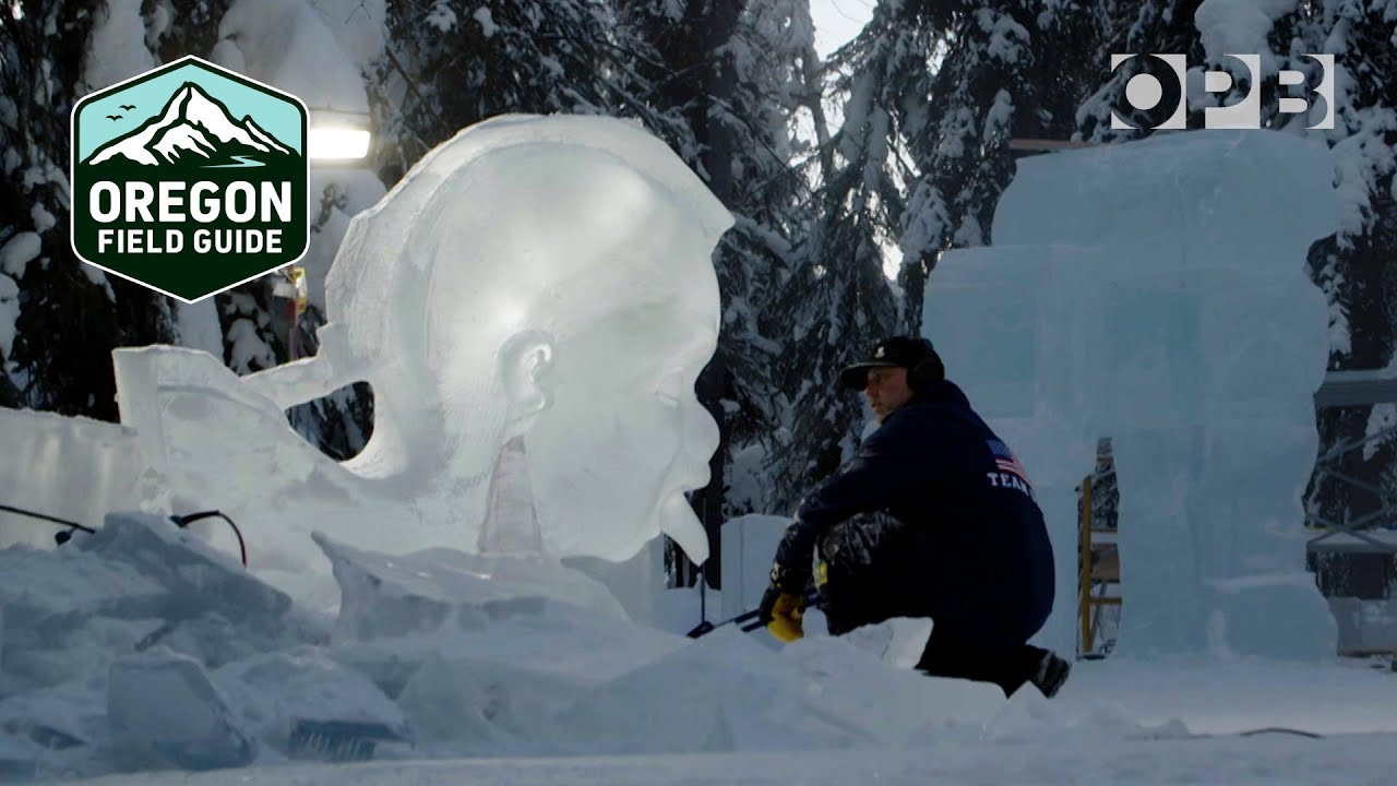Watch the Ice Carving World Champion Create Stunning Massive Sculptures ❄️