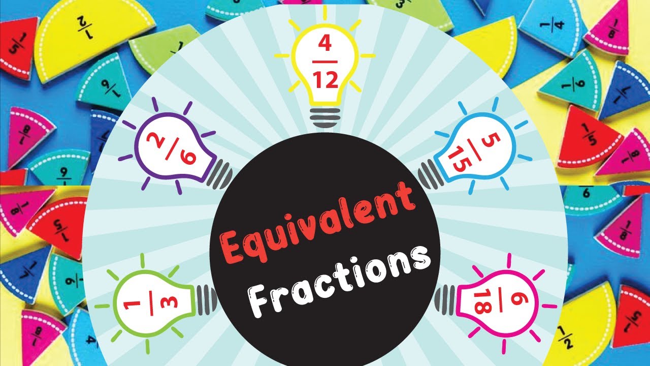 Learn Equivalent Fractions with Visuals 🍕