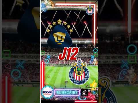 GAME ON!, PUMAS vs CHIVAS, JORNADA 12 AP/25, #chivas #gameday #gameon #chivasgame+