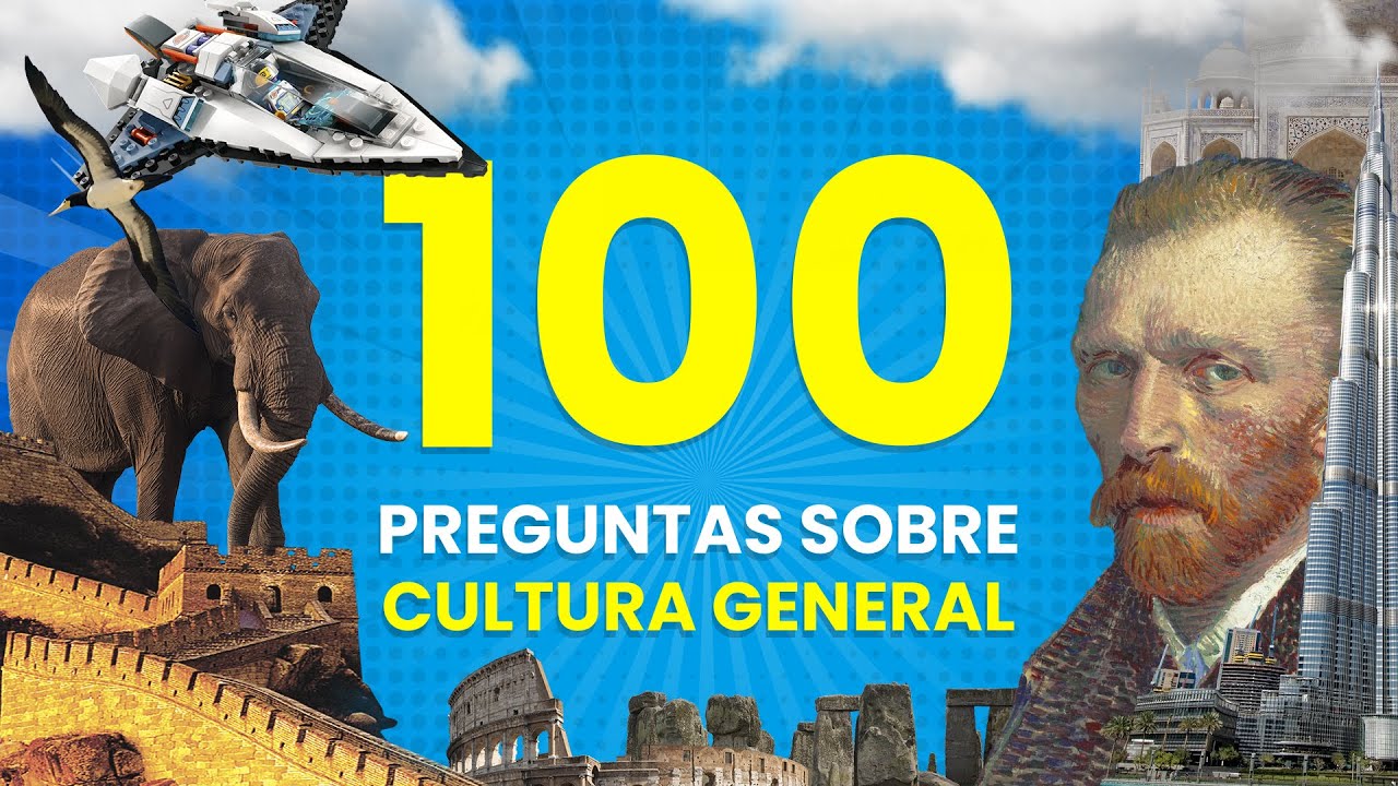 Test de Cultura General 🧠🗽🤓 - 101 Preguntas para poner a prueba tus conocimientos