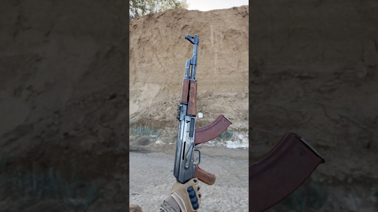 Russian AK-47 Kalashnikov 7.62mm 🔥 – The Legendary Assault Rifle