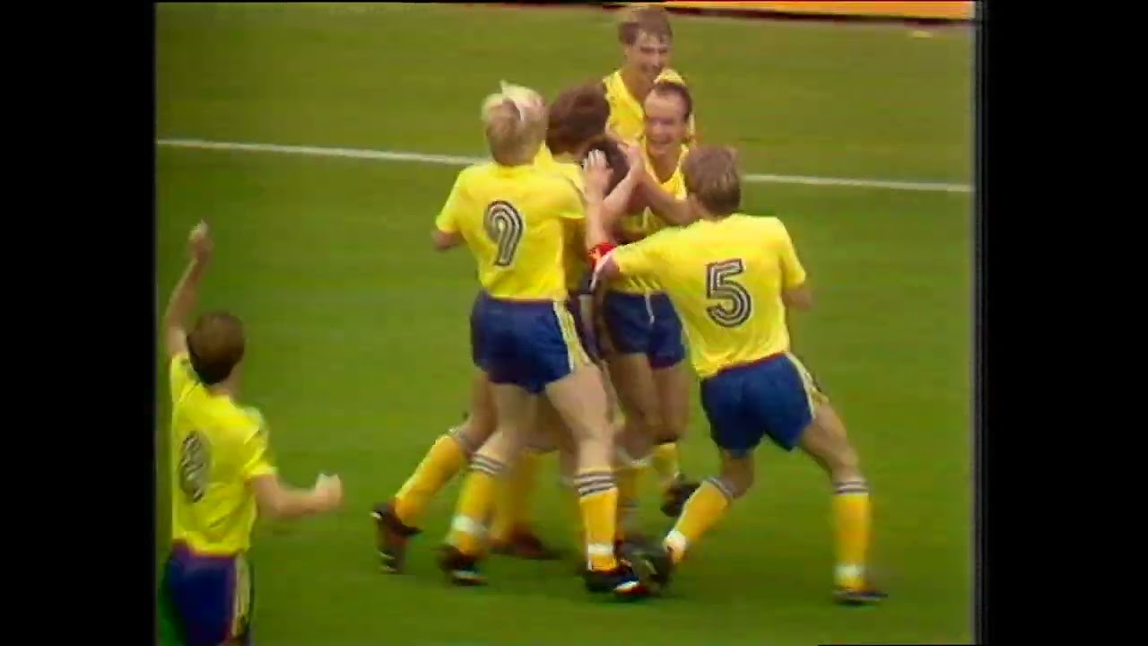 Misslyckade VM-kvalet för Sverige 1981 🇸🇪 – Bilder och Resultat