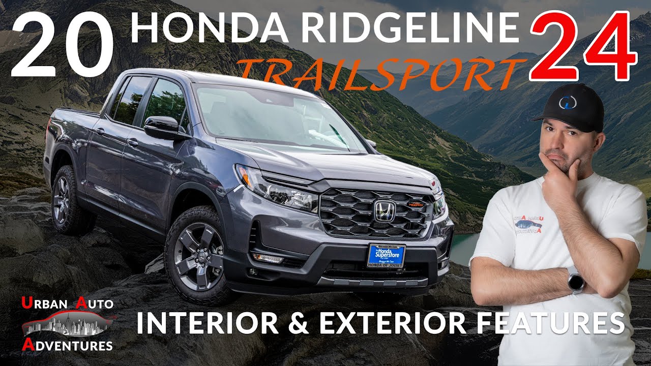 2024 Honda Ridgeline TrailSport AWD: Off-Road & Comfort