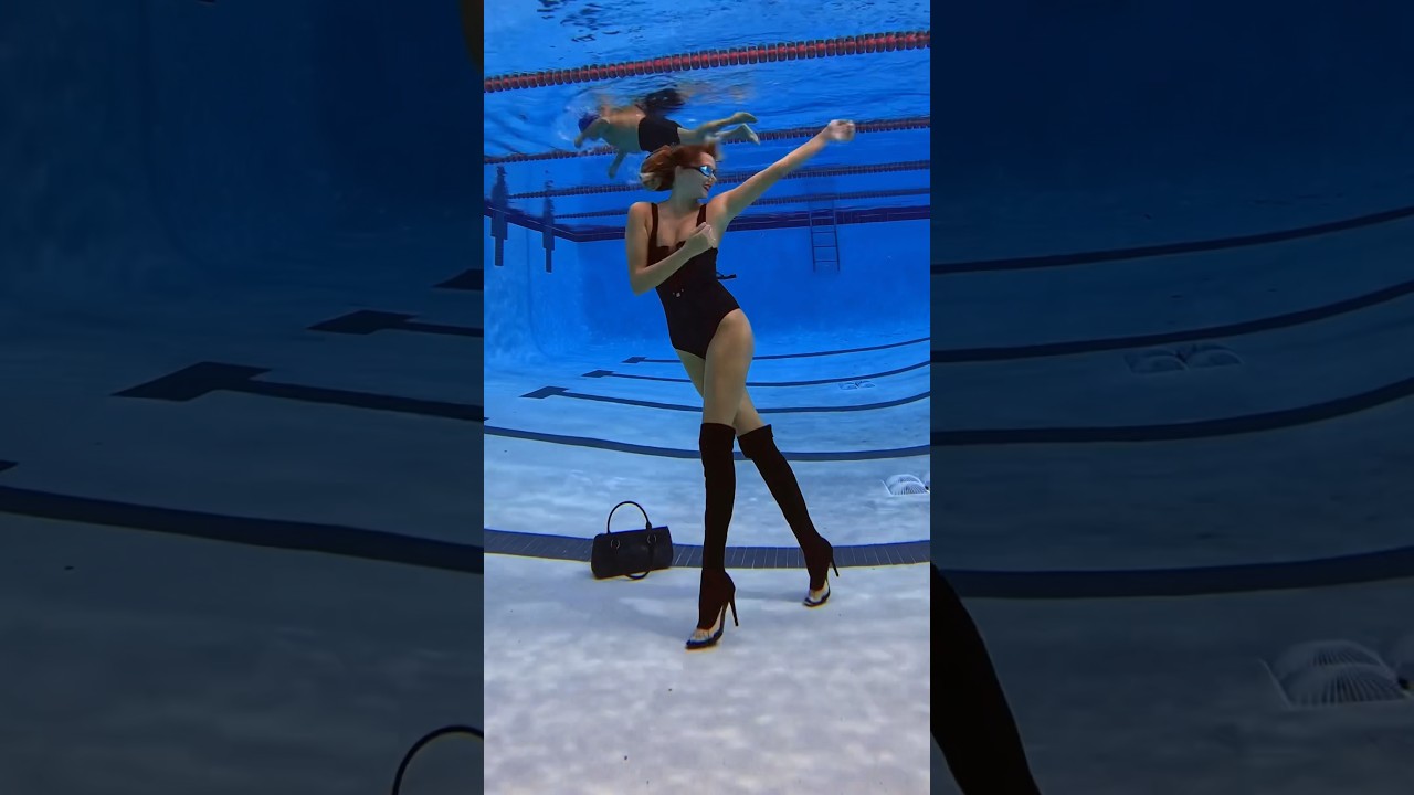 Underwater Dance with Heels ๐ง