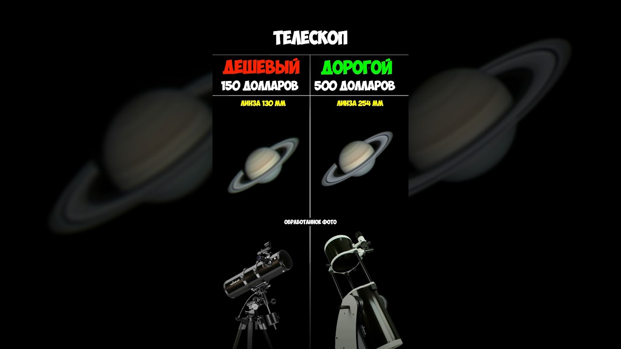 Дорогой vs Дешевый Телескоп: Что выбрать? 🔭