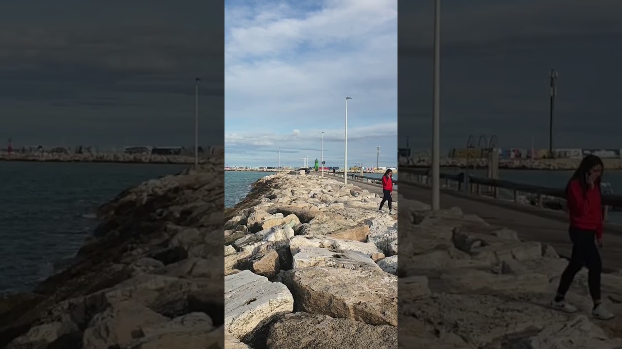 Porto di Civitanova Marche: Preparativi Prima della Tempesta ⛈️