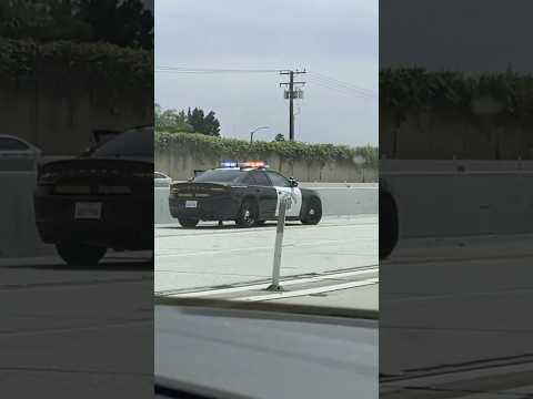 california highway patrol on a traffic stop. #chp #highwaypatrol #lawenforcement