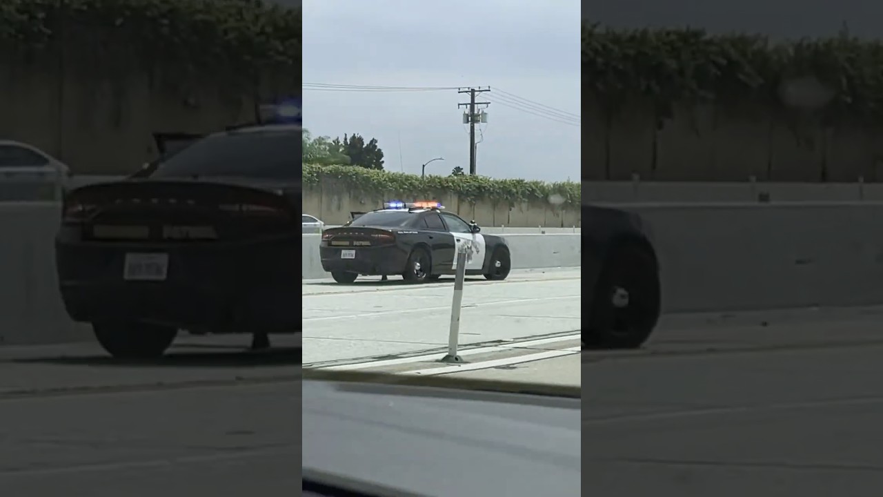 California Highway Patrol Conducts Traffic Stop 🚓