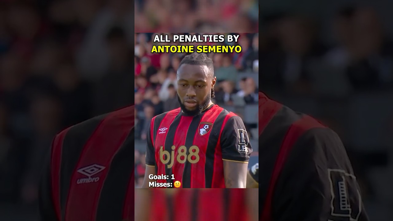 ALL Penalties by ANTOINE SEMENYO