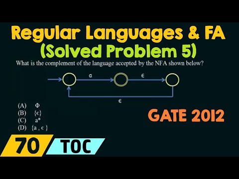 Regular Languages & Finite Automata (Solved Problem 5)