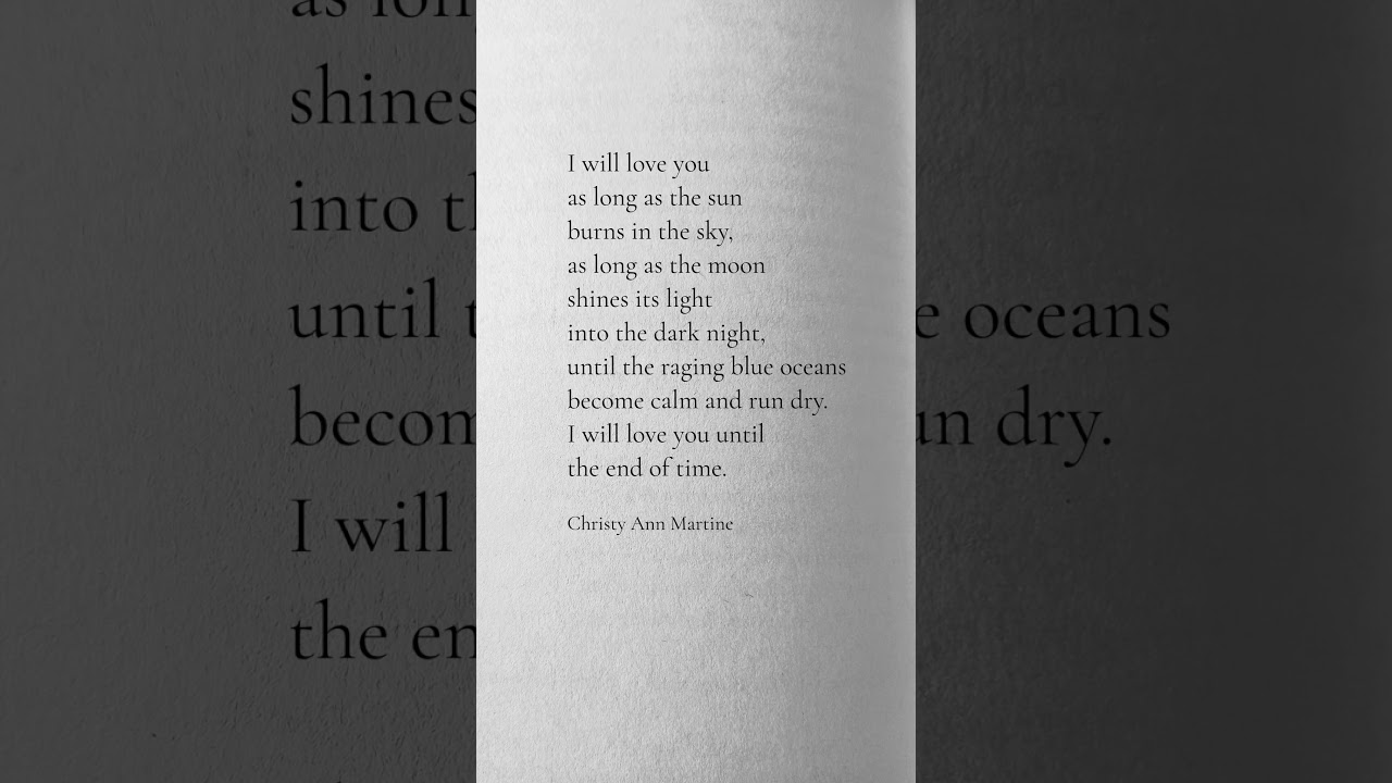 Forever in My Heart: Romantic Love Poetry ❤️