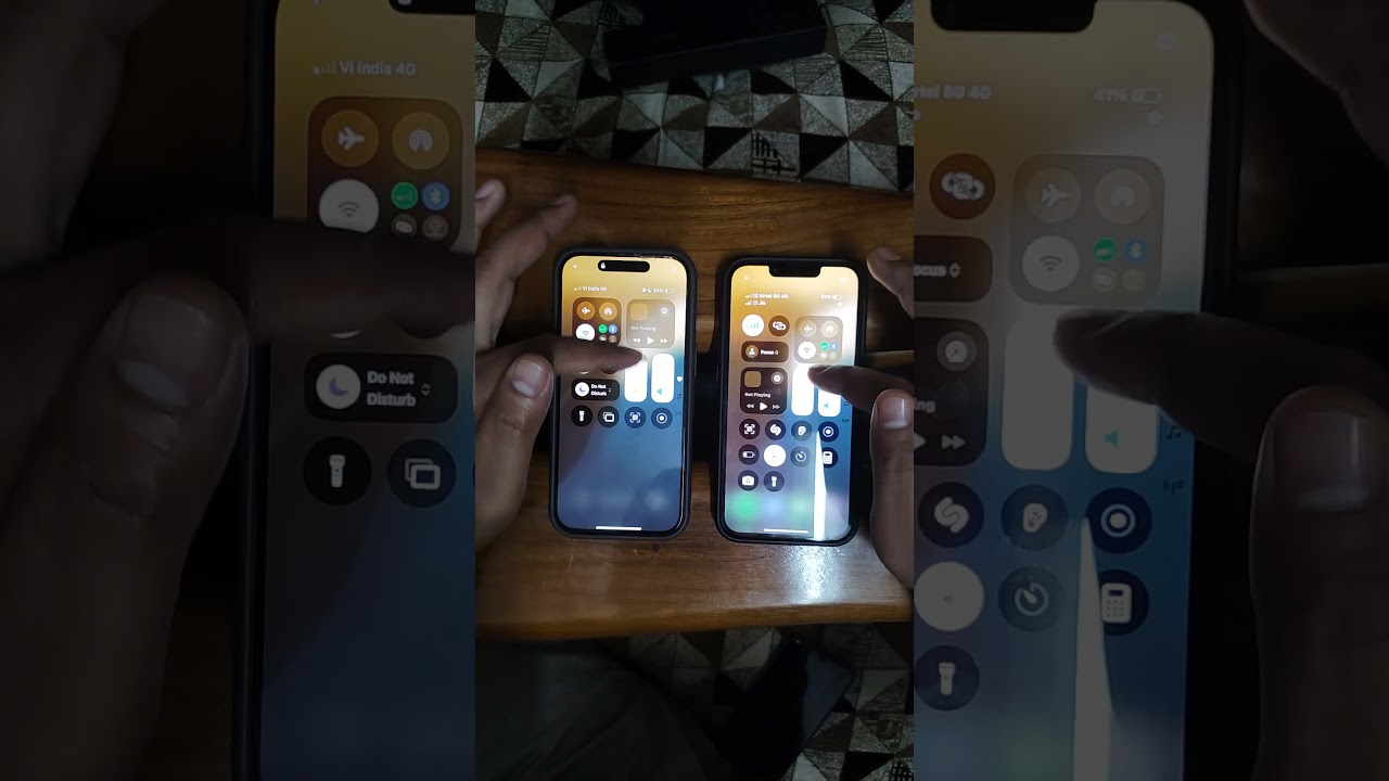 iPhone 13 Pro vs iPhone 16 Pro display test in 2025 🔥 #oled #120hz #review #unboxing #apple #iphone