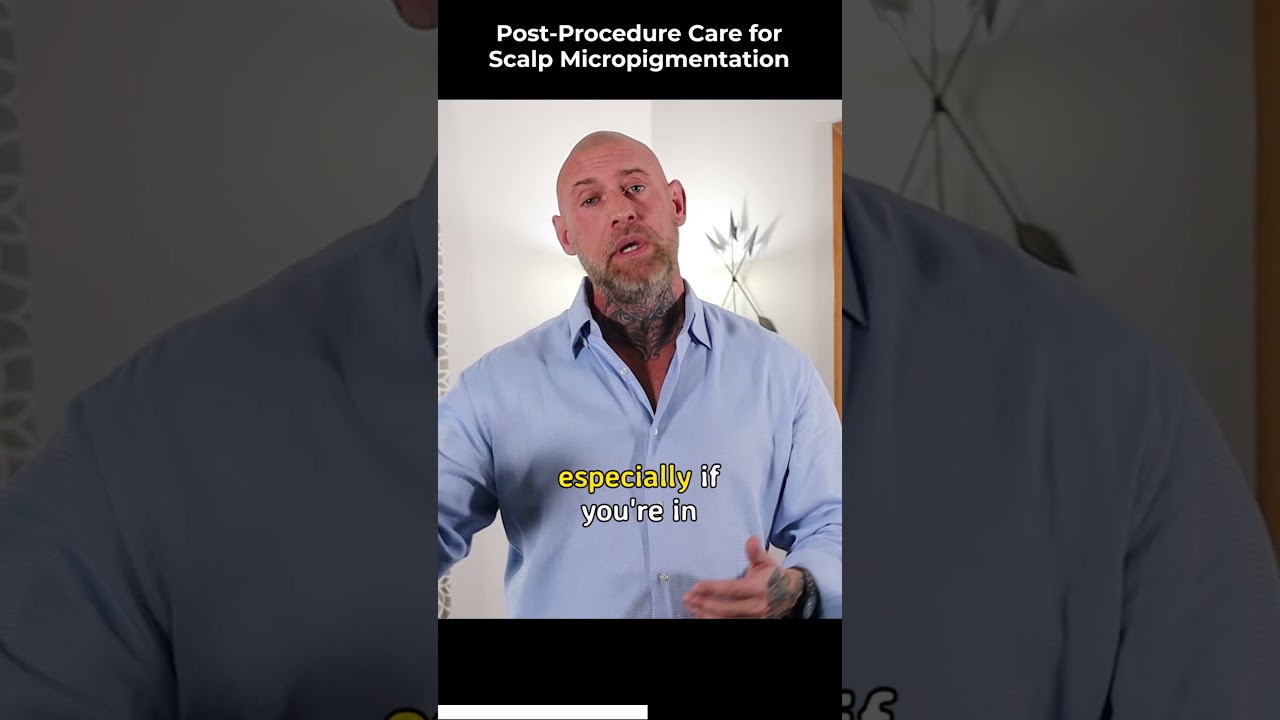 Scalp Micropigmentation Aftercare: Avoid Sweating 🚫