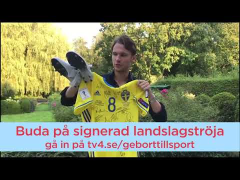 Albin Ekdal: ”Buda hårt på vår signerade landslagströja” - Nyhetsmorgon (TV4)