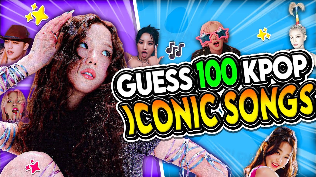 GUESS 100 ICONIC KPOP SONGS FROM 2016 - 2025 EDITION! 🔥[How Many Can You Name? 🤔] | KPOP GAMES 🎮