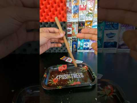 HOW TO ROLL AN EXTENDO BLUNT IN 60S #howto #blunt #rolling #extendo