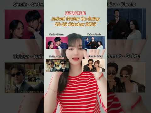 UPDATE!! Jadwal Drakor On Going 20-26 oktober